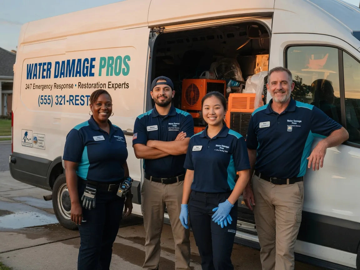 Water Damage Restoration company in Columbus, KS